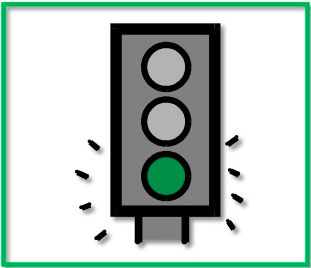 Green Light for GO Core Vocabulary Card