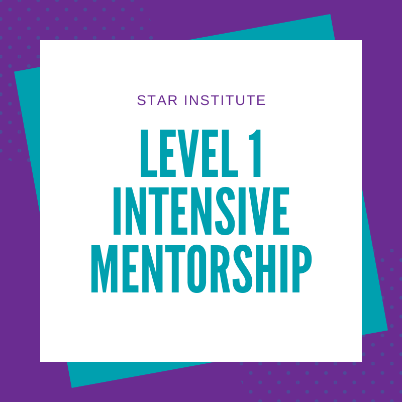 STAR Institute Level 1 Intensive Mentorship: On-site at STAR Institute, Off-Site at Partnering Organizations, or Online/In-Person Hybrid options available.